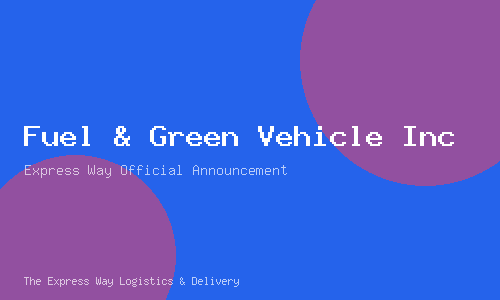 Fuel & Green Vehicle Incentive Program for Fleet Drivers